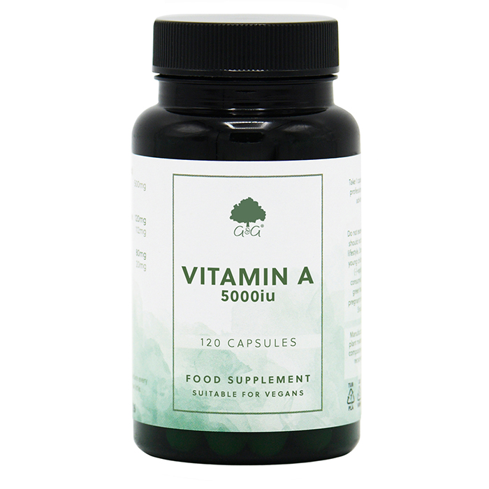 Vitamin A 5000iu 120 kapsler