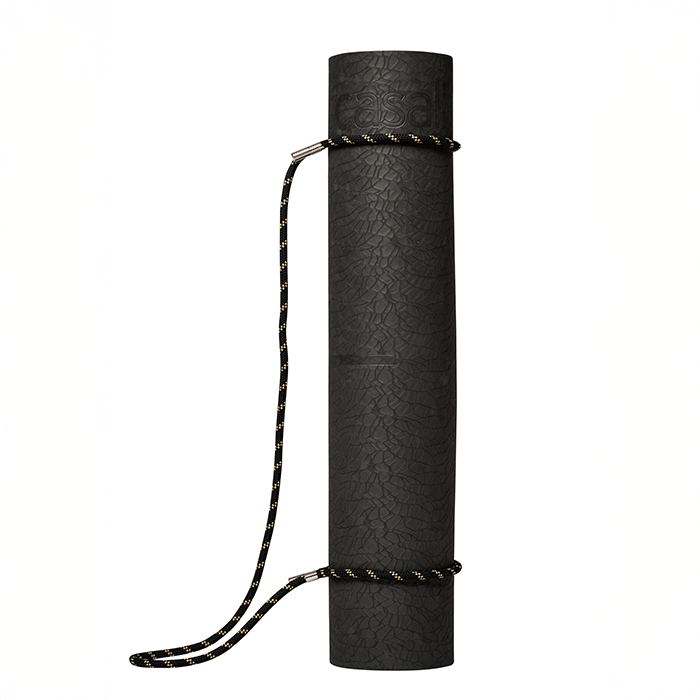 Flettet Yoga Carry Strap Svart/Beige