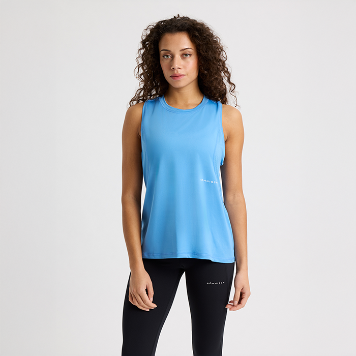 Workout Singlet Blå