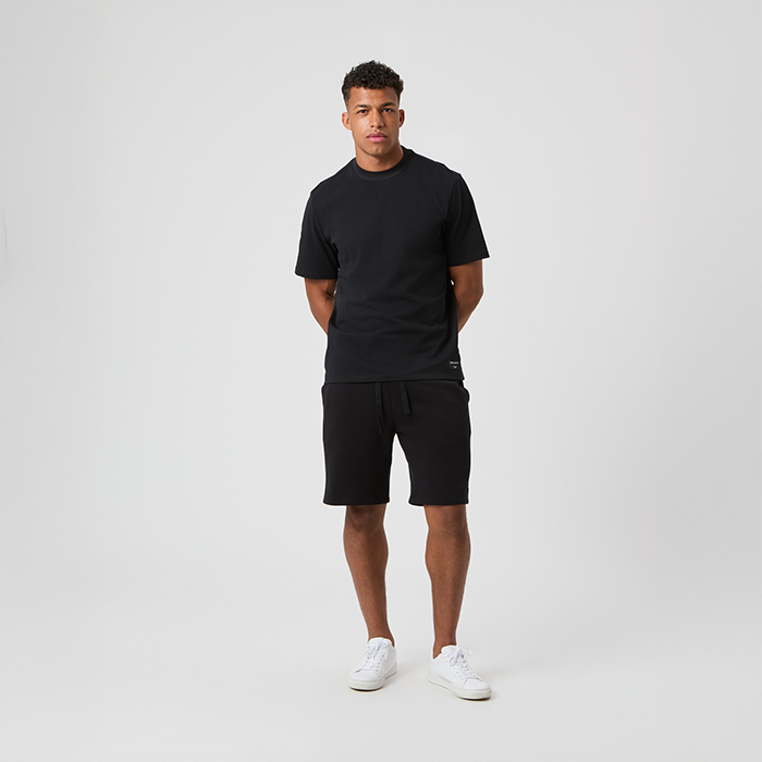 Centre High Neck T‑skjorte Svart