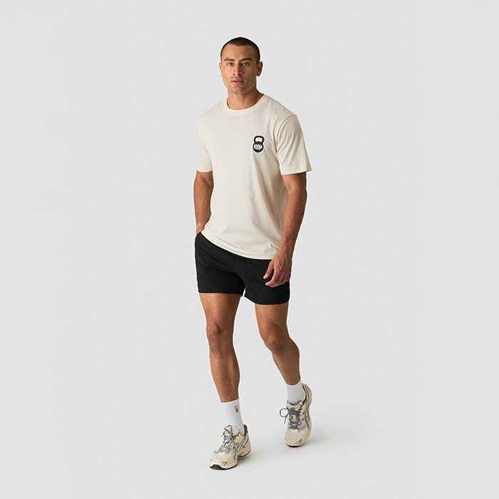 Everyday T-skjorte Print Beige