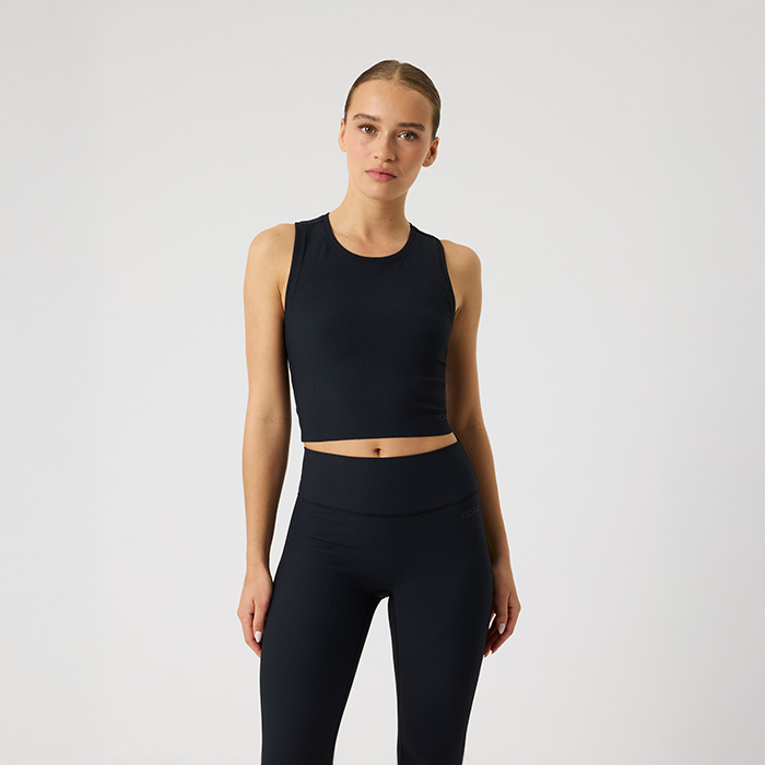 Björn Borg Studio Ribbed Cropped Singlet