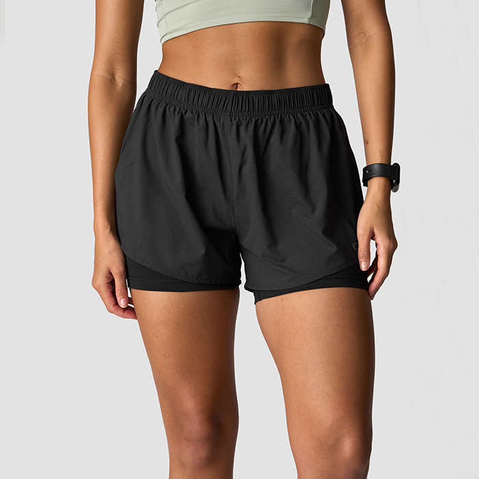 Mirage 2 i 1 Shorts Dame Svart