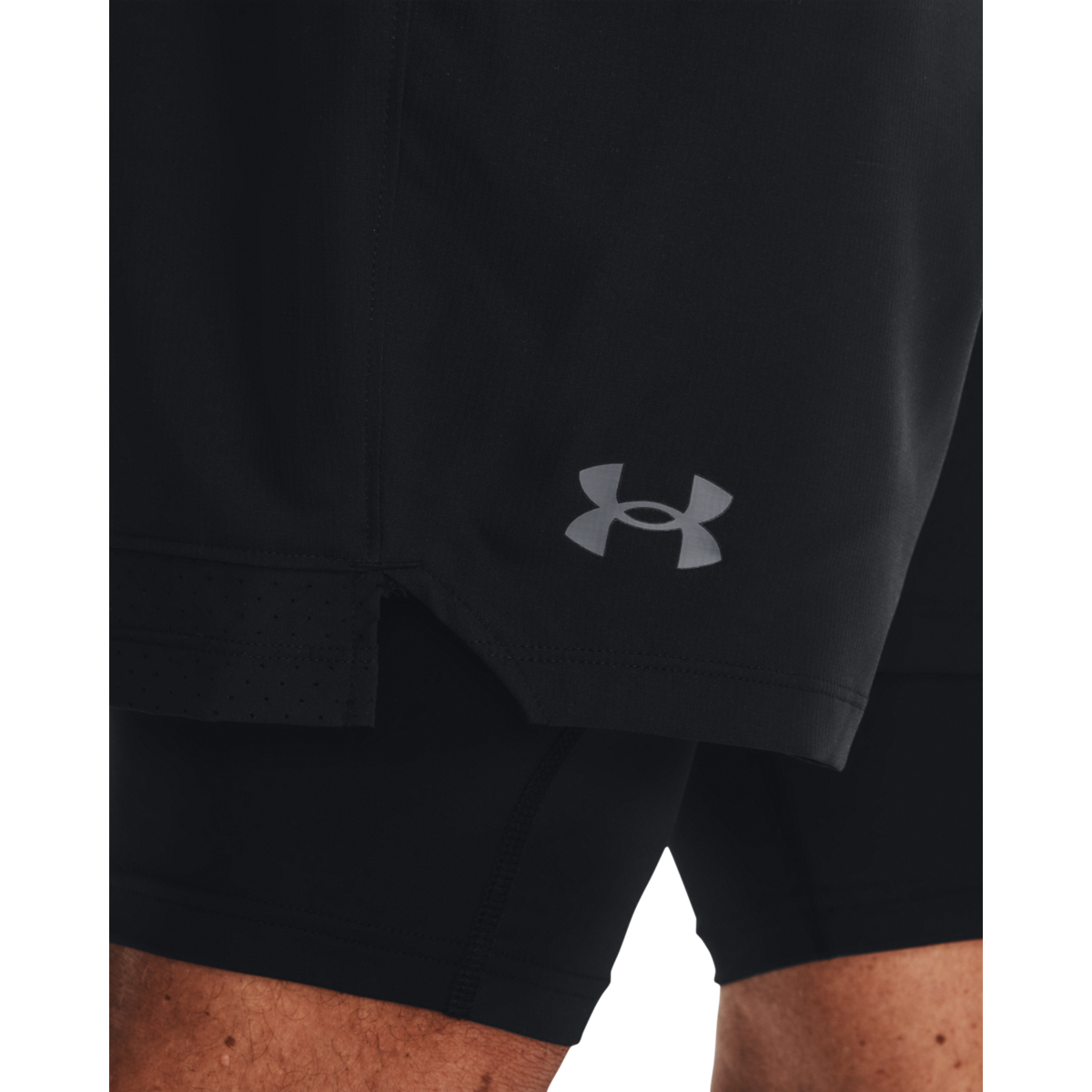 Vanish Woven 2-i-1 Shorts Svart