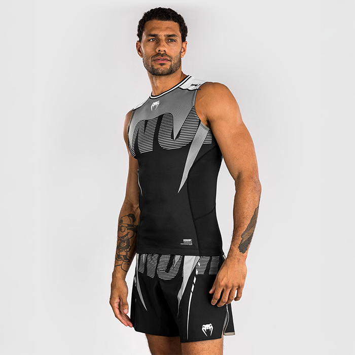 Venum Adrenaline Rashguard Svart Gr&aring;