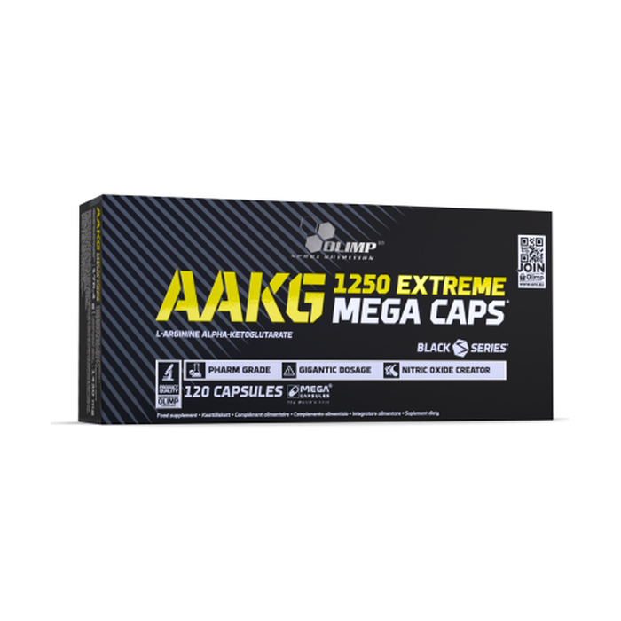 Olimp Sports Nutrition AAKG 1250 Extreme Mega Caps L-Arginin Kapsler