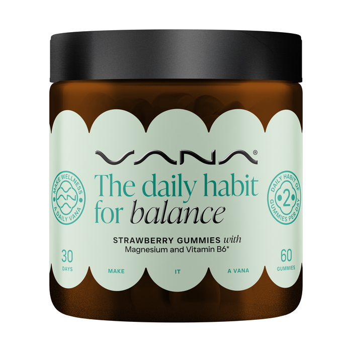 VANA Balance 60 gummies Magnesium, Vitamin B6