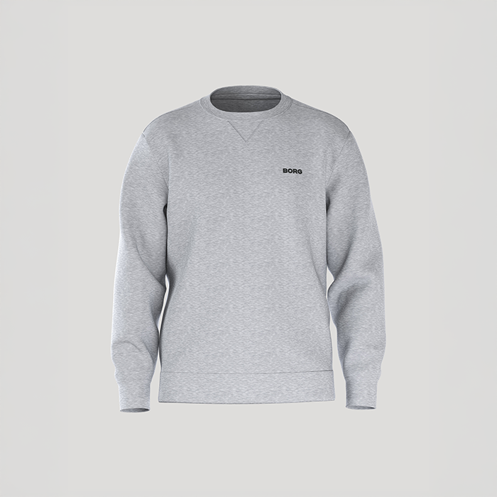 Essential Sweatshirt Lysegr&aring;