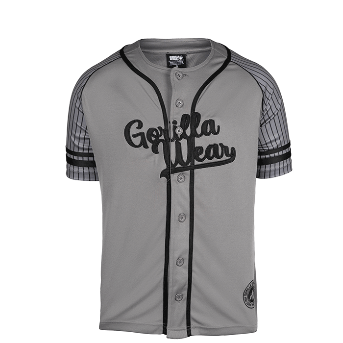 82 Baseball Jersey, Grey