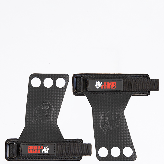 Bilde av 3-hole Carbon Lifting Grips, Black