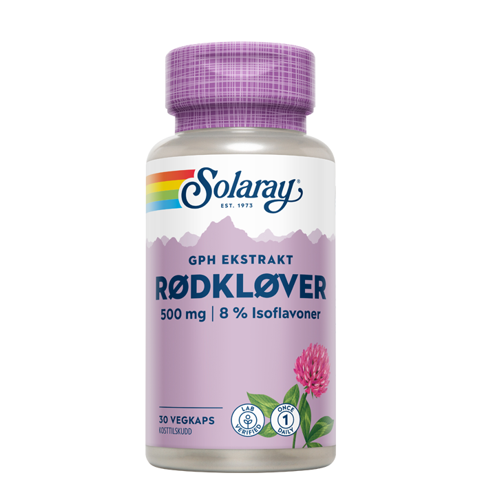 Solaray Rødkløver 30 kapsler