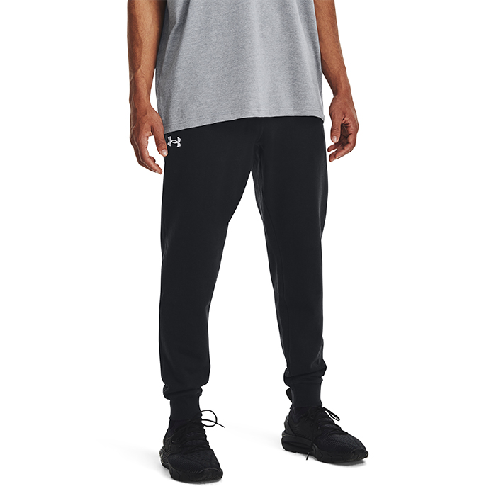 UA Rival Fleece Joggers, Black