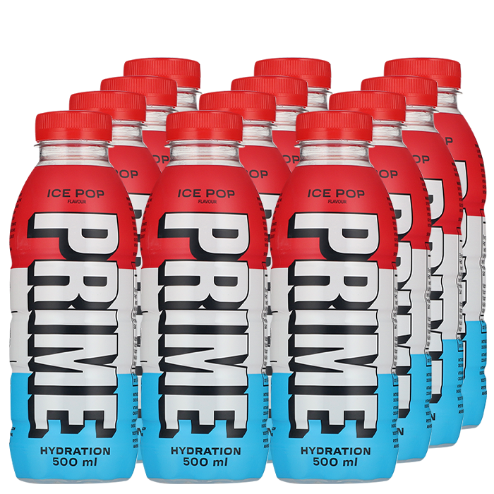 Bilde av 12 X Prime Hydration, 500 Ml, Ice Pop