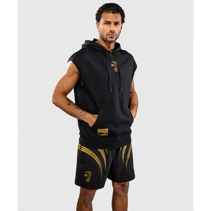 VENUM X MIKE TYSON TIGER Sleeveless Hoodies Black/Gold