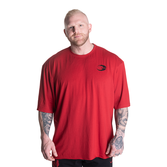 Division Iron Tee, Chili Red