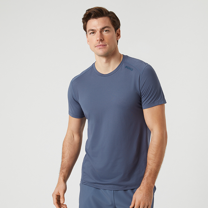 Borg Athletic T-shirt, Nightshadow Blue
