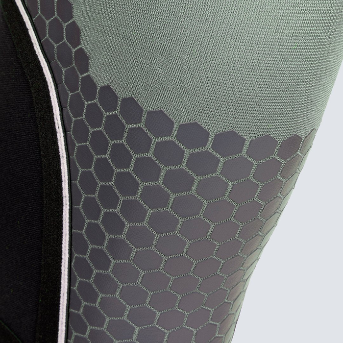 Hex Tech Knesupport 7 mm Gr&oslash;nn