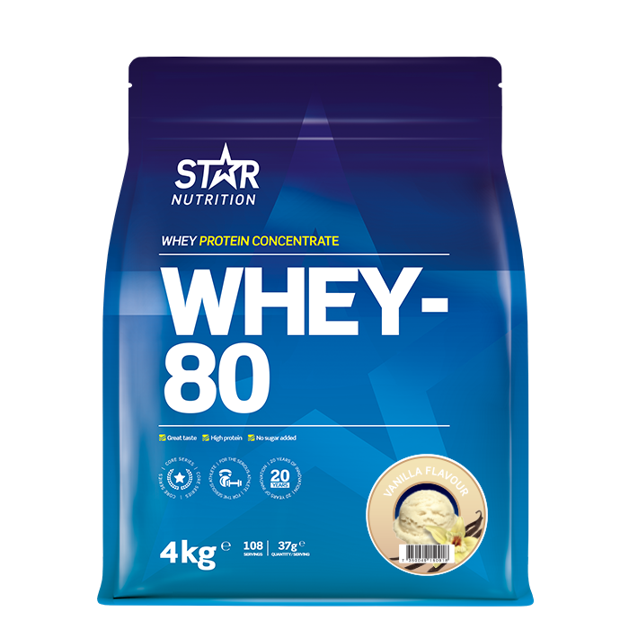 Whey-80 Myseprotein 4 kg belgian_chocolate