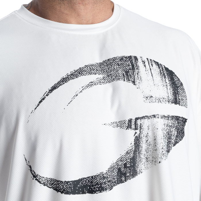 Mesh Iron T-skjorte Hvit