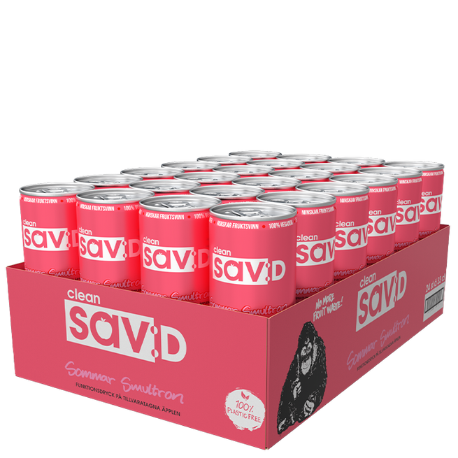 24 x Clean sav:D, 330 ml
