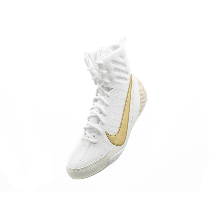 Nike Machomai 3 Boksesko Hvit Gull