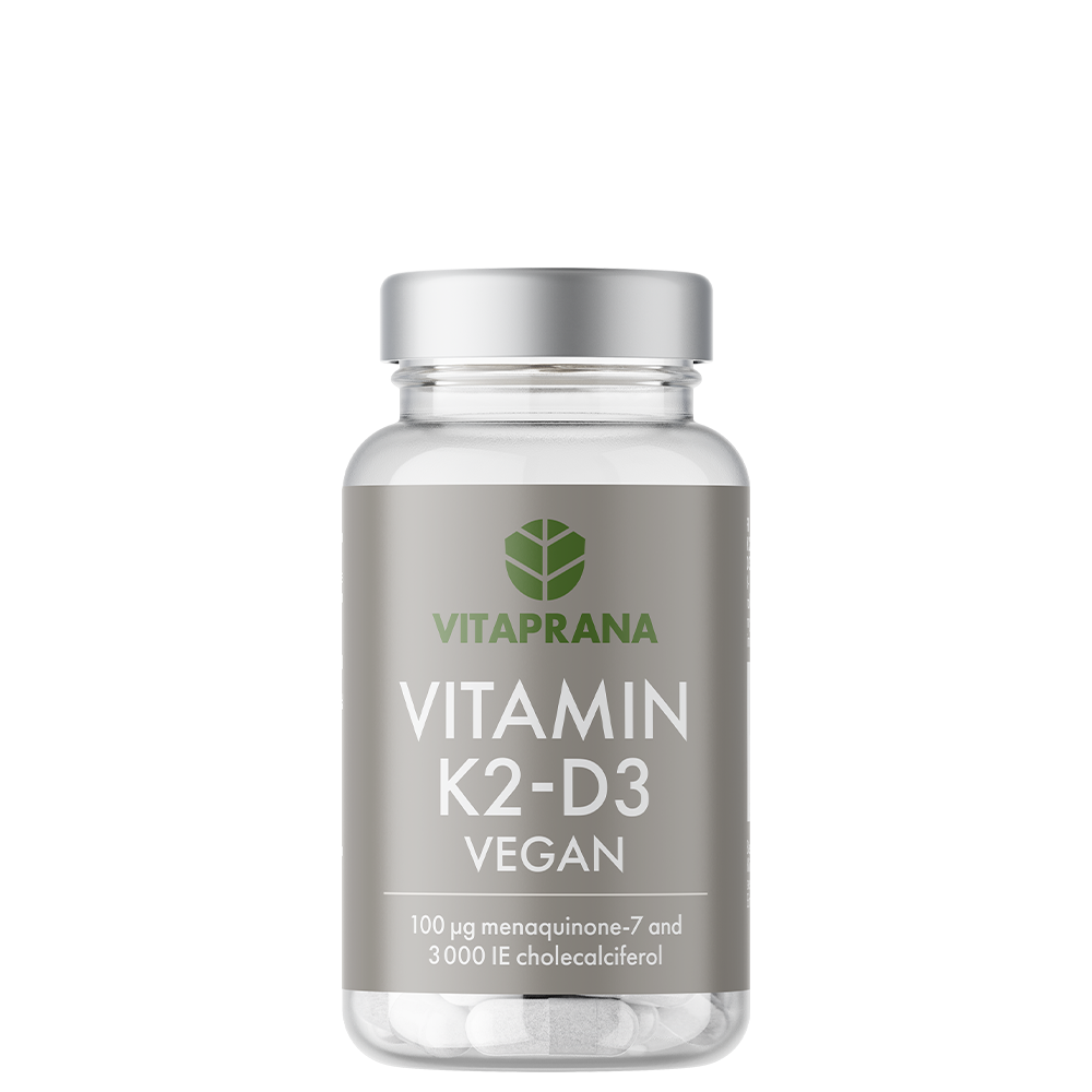 Vitamin K2 + D3 Vegansk 110 kapsler
