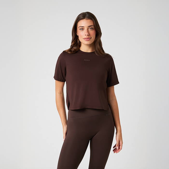 Borg Cropped T-shirt Molé