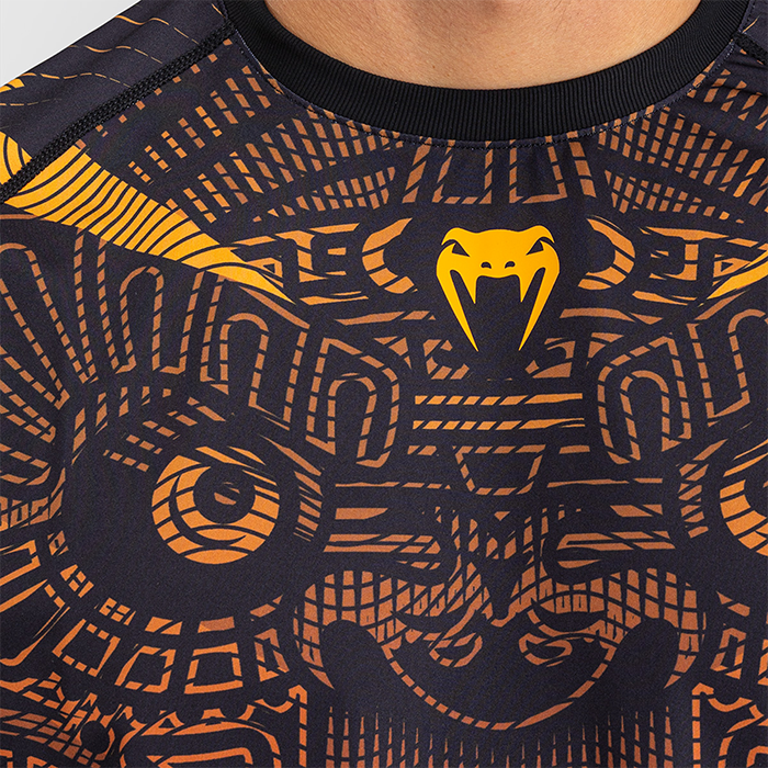 Venum Quetzal Fury Dry Tech T-skjorte Svart R&oslash;d Oransje