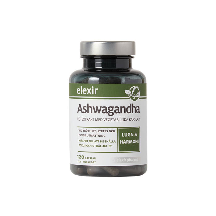 Elexir Pharma Ashwagandha 120 kapsler