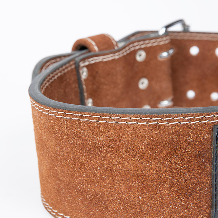 4 Inch L&oslash;ftebelte Brun