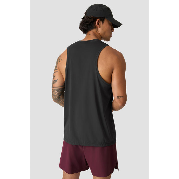Mirage Cardio Singlet M&oslash;rk Gr&aring;