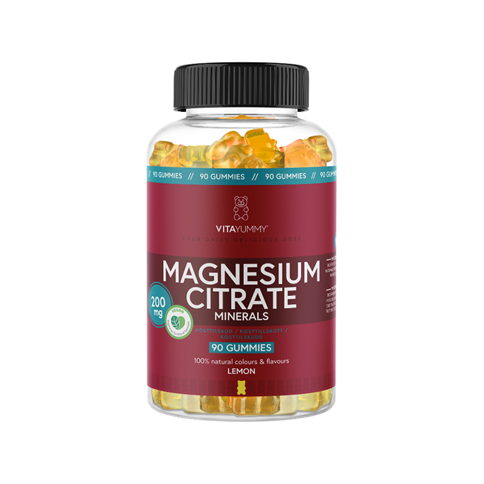Magnesium Citrate Sitron 90 stk Gummies