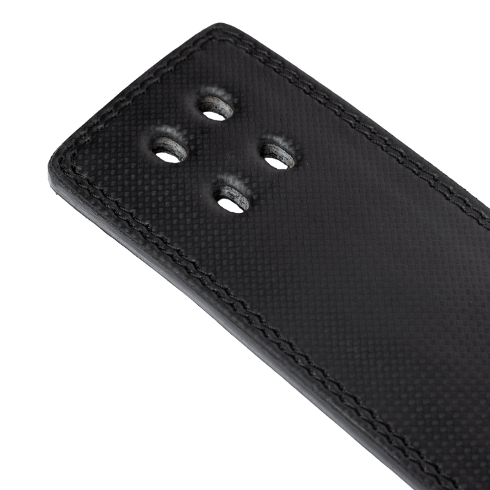 Carbon Leather Løftebelte Sort 10 cm