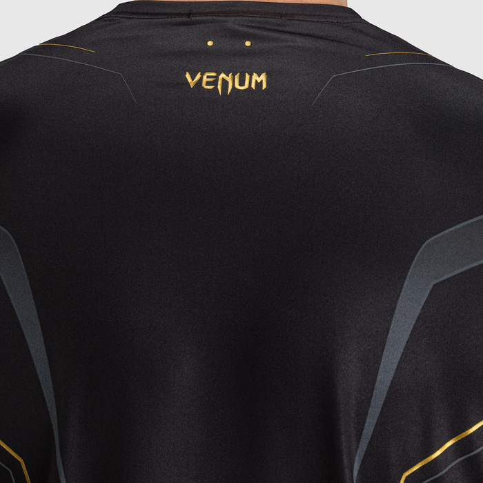 Venum Streamline Dry Tech T-skjorte Svart Gull