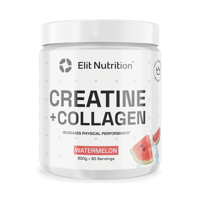 Creatine + Collagen Peptider 300 g Watermelon