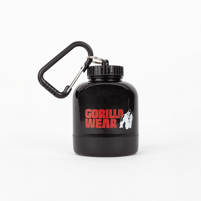 Gorilla Wear Supplement Funnel Nøkkelring Svart
