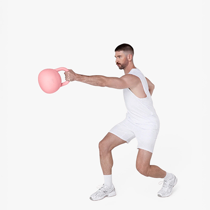 Kettlebell 10 lb 4,5 kg Rosa