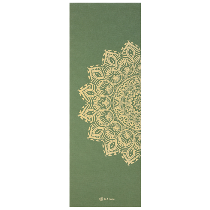Yogamatte Gr&oslash;nn 6 mm