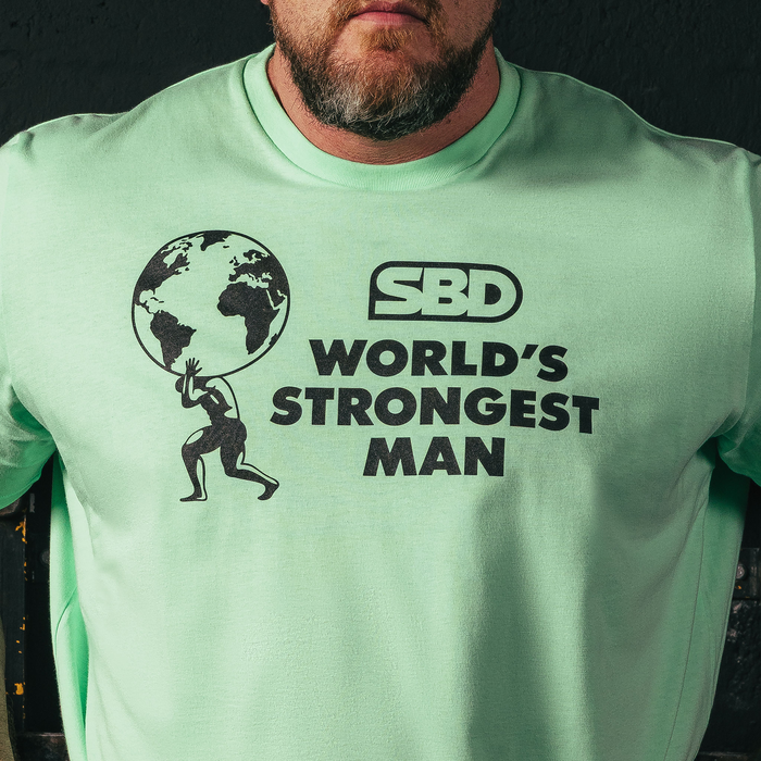 World Strongest Man 2026 T‑Skjorte Final Gr&oslash;nn