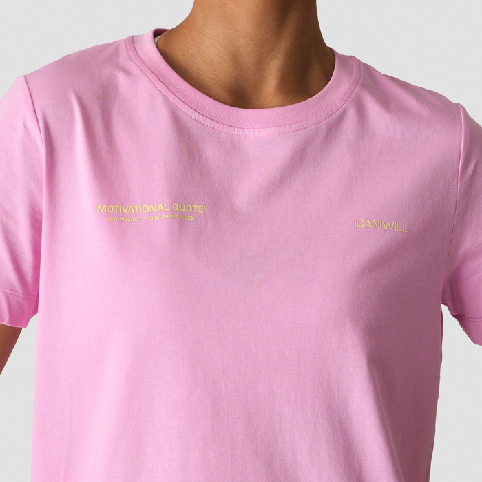 Everyday Bomulls T‑skjorte Rosa