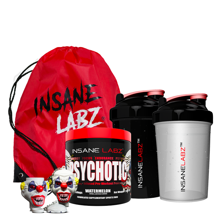 Psychotic Pre-Workout, 35 servings + free Insane Product