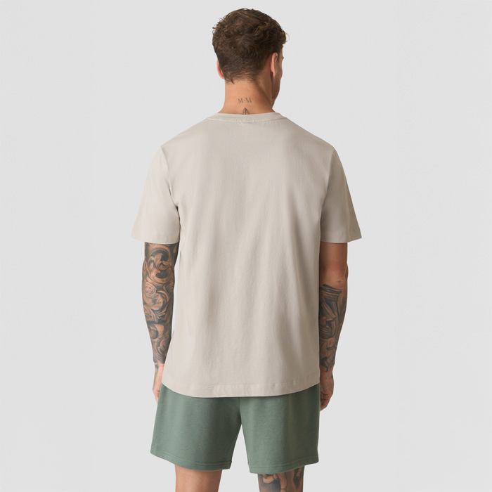 Everyday Bomulls T‑skjorte Lys Gr&aring;