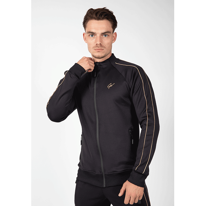 Bilde av Wenden Track Jacket, Black/gold