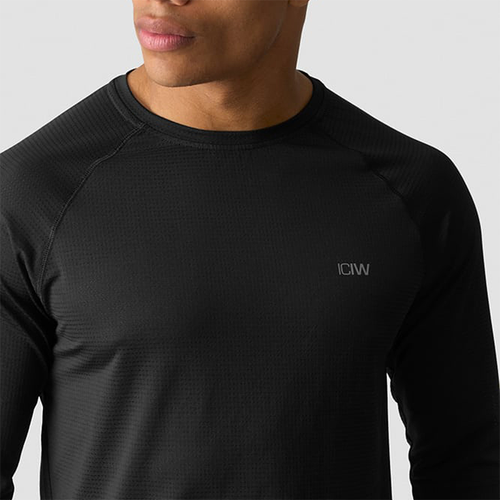 Mesh Treningsgenser Svart