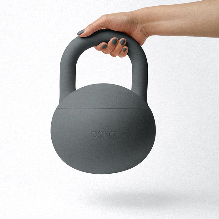 Kettlebell 10 lb 4,5 kg Gr&aring;