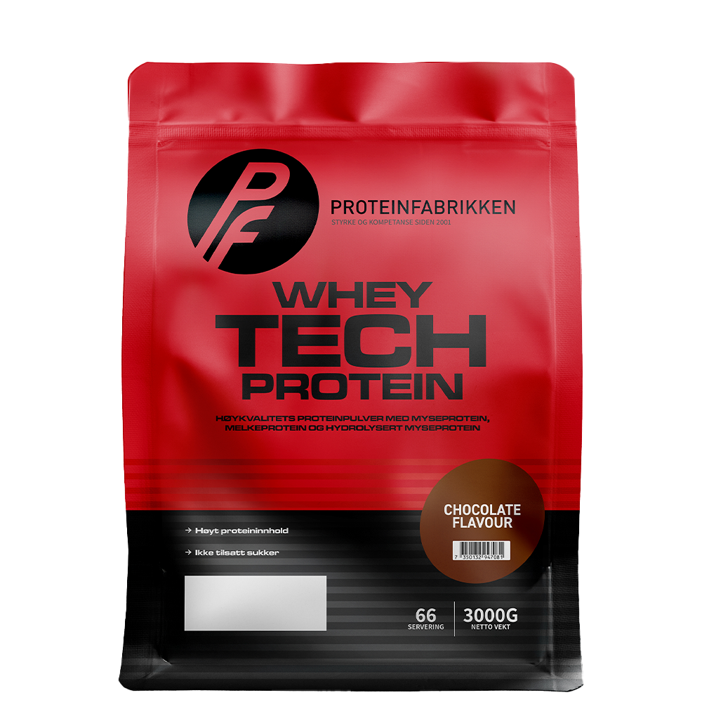 Whey Tech Protein, 3000 g sjokolade