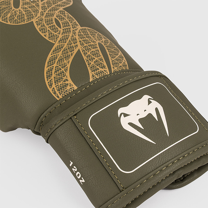 Serpenti Boksehansker Khaki Bronse Ivory