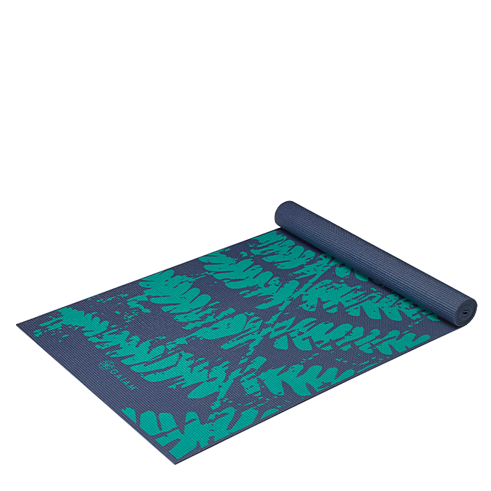 4mm Yoga Mat Midnight Fern, Classic Printed