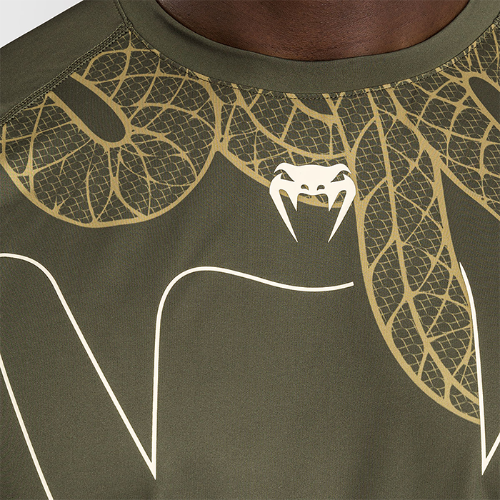 Serpenti Dry Tech T-skjorte Khaki Bronse Ivory