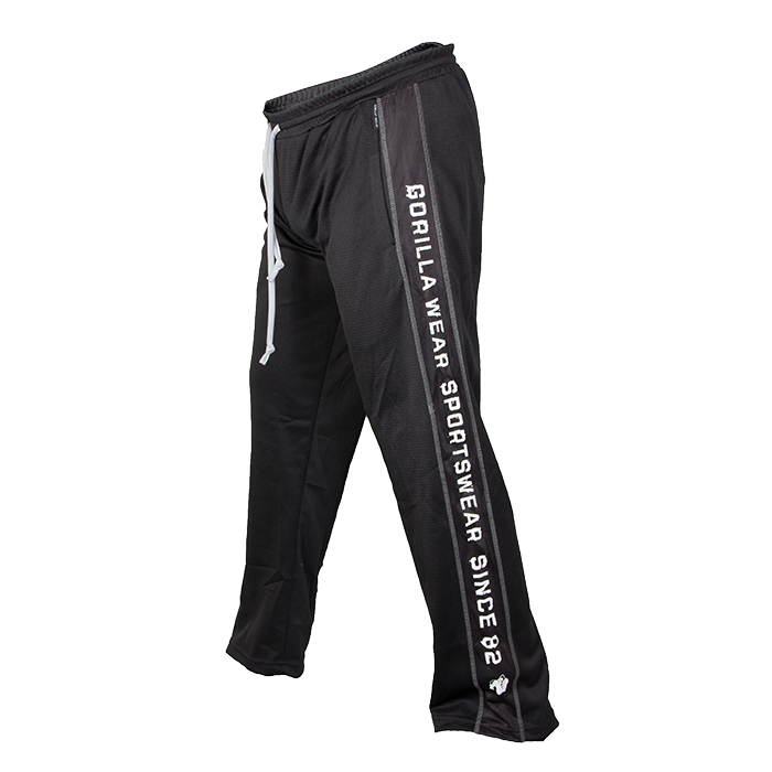 Functional Mesh Pants, Black/White